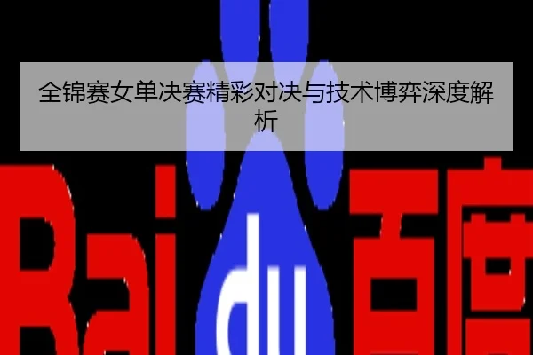 全锦赛女单决赛精彩对决与技术博弈深度解析